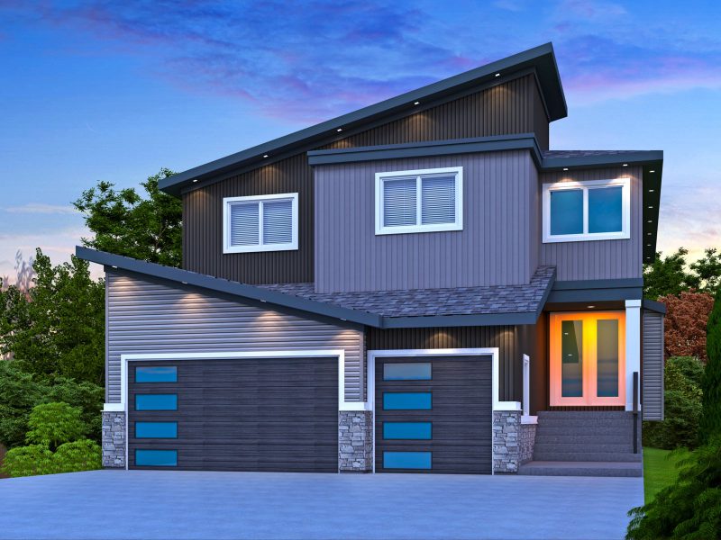 Exterior of The Palliser in Waterford, Chestermere