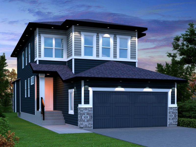 Exterior of The Bentley in Greystone, Cochrane