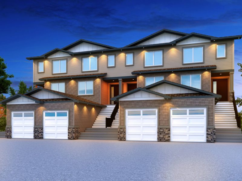 Exterior of The Beaumont in Heritage Hills, Cochrane